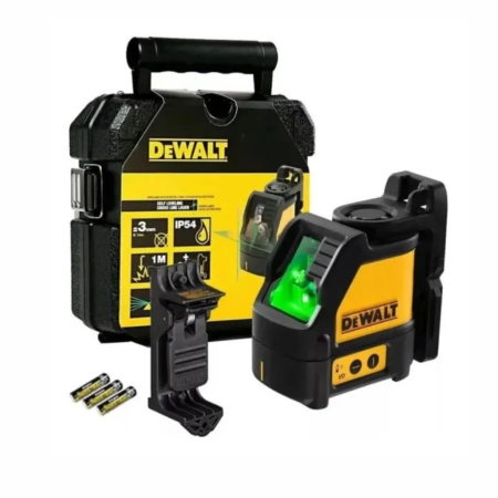 NÍVEL A LASER DEWALT (VERDE) - Nono do Gesso | Linhas Cruzadas Autonivelantes IP54