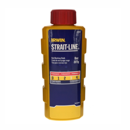 PÓ DE GIZ (GROSELHA) IRWIN - Nono do Gesso | Tinta em Pó Vermelha para Linha de Marcação