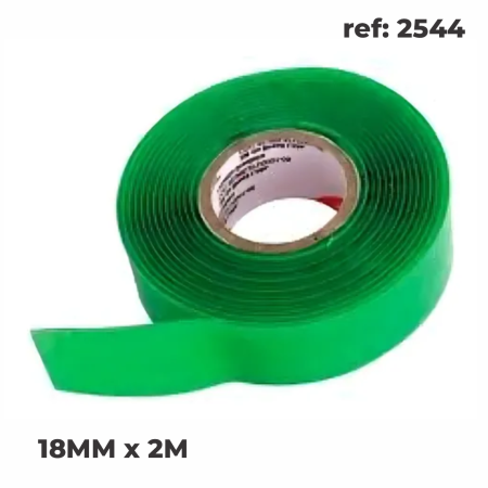 FITA DE SILICONE AUTOSSUFICIENTE (18mm) - Nono do Gesso | Reparo Imediato, Vedação Hermética e Isolamento Elétrico