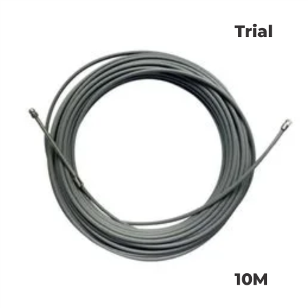 PASSA FIO PROFISSIONAL TRIAL 10 METROS - Nono do Gesso | Ideal para Fiação Rápida em Drywall e Eletrodutos