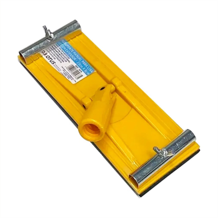 SUPORTE DE LIXA ARTICULADO LOTUS (COM ENCAIXE PARA CABO) - Nono do Gesso | Ideal para Lixamento de Tetos e Juntas Drywall