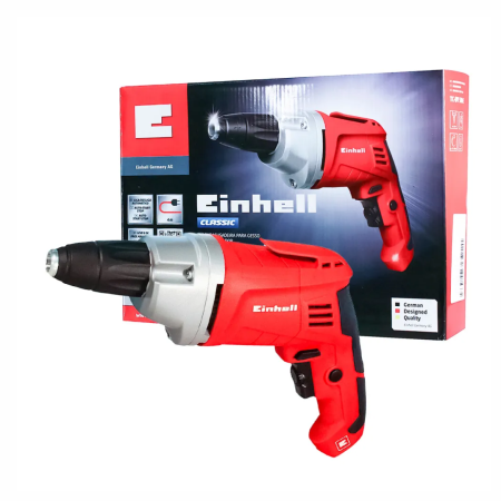 PARAFUSADEIRA DRYWALL EINHELL CLASSIC - Nono do Gesso | Alta Rotação e Profundidade Automática